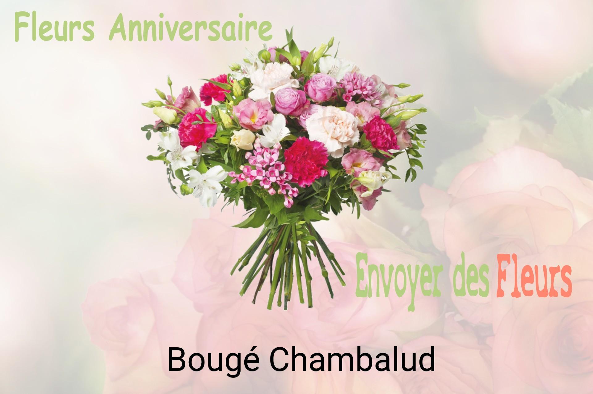 Bouquet de fleurs d’anniversaire livré à Bougé-Chambalud