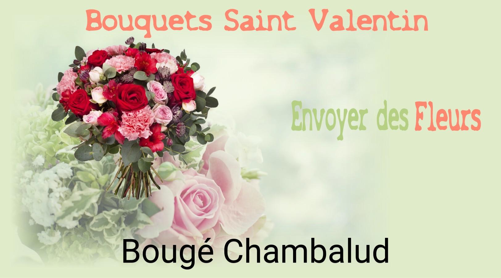 Roses de Saint-Valentin livrées à Bougé-Chambalud