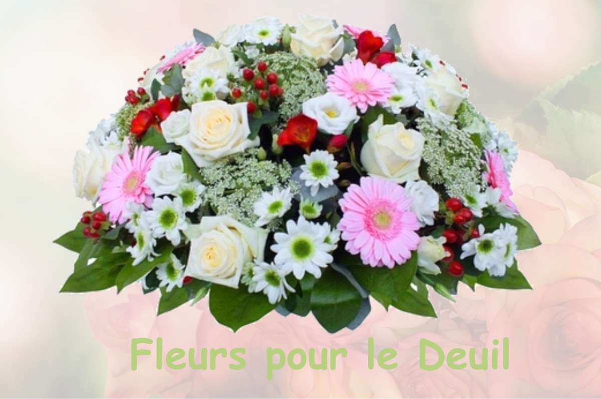 fleurs deuil BOUGE-CHAMBALUD